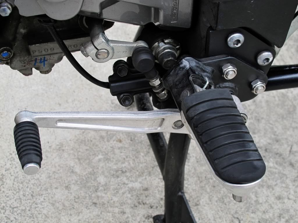 Rick's Footpeg Lowering Kit Stromtrooper Forum Suzuki VStrom